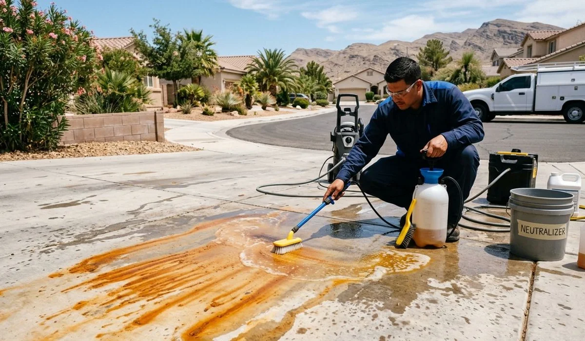 Rust & Stain Removal service in Las Vegas